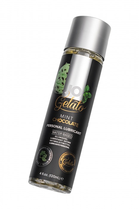 Лубрикант с ароматом мятного шоколада JO GELATO MINT CHOCOLATE - 120 мл. - System JO - купить с доставкой в Кемерово