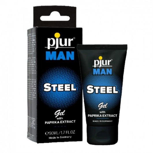 Эрекционный гель для пениса pjur MAN Steel Gel - 50 мл. - Pjur - купить с доставкой в Кемерово