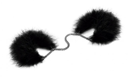 Перьевые наручники Za Za Zu Feather Handcuffs Bijoux - Bijoux Indiscrets - купить с доставкой в Кемерово