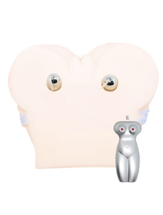 Мастурбатор-попка с двойной вибрацией и двумя входами - Baile - в Кемерово купить с доставкой