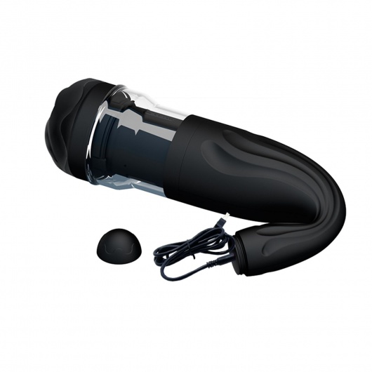 Перезаряжаемый мега-мастурбатор Breton с ротацией и возвратно-поступательным движением - Baile - в Кемерово купить с доставкой