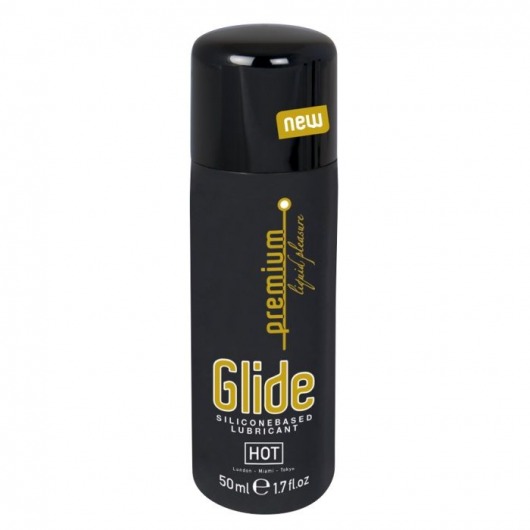 Интимный гель на силиконовой основе Premium Glide - 50 мл. - HOT - купить с доставкой в Кемерово