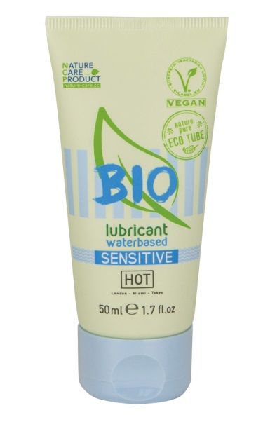 Органический лубрикант для чувствительной кожи Bio Sensitive - 50 мл. - HOT - купить с доставкой в Кемерово