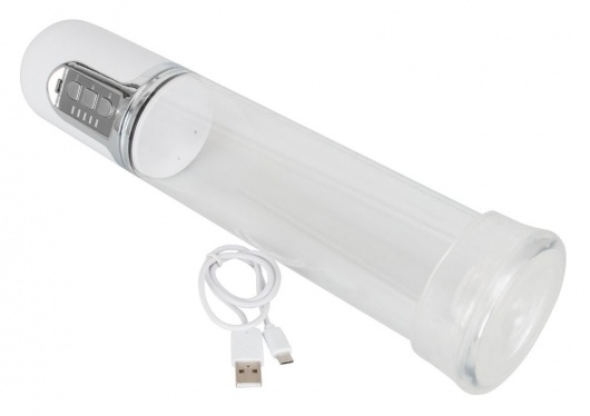 Белая автоматическая вакуумная помпа Mister Boner - Orion - в Кемерово купить с доставкой