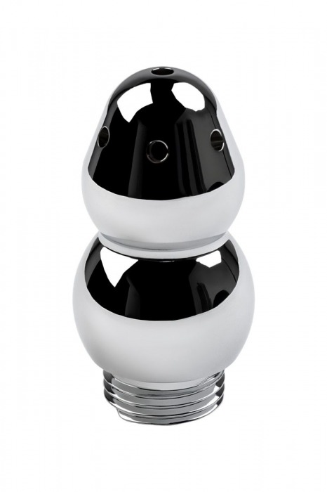 Металлический анальный душ с тремя насадками - ToyFa - купить с доставкой в Кемерово