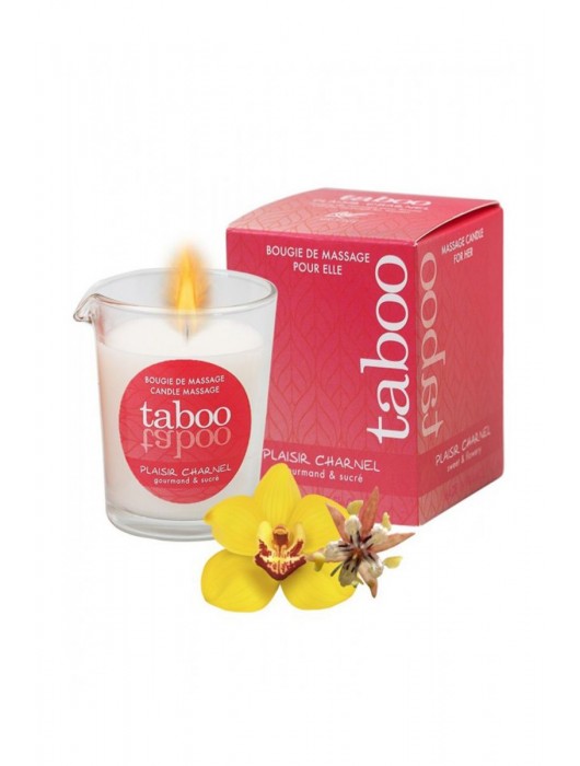 Массажное аромамасло с афродизиаками для женщин RUF Taboo Plaisir charnel - 60 гр. - RUF - купить с доставкой в Кемерово