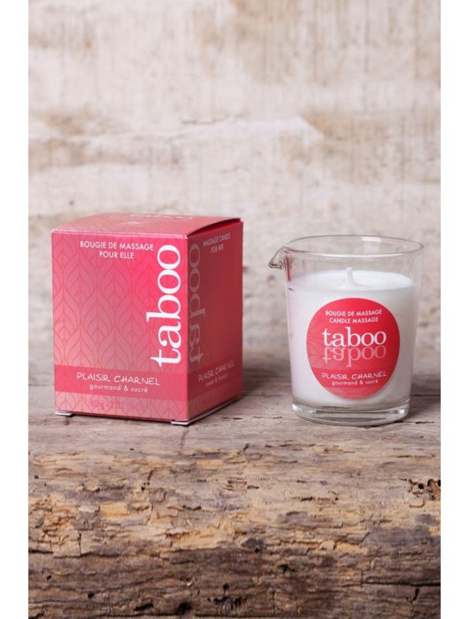 Массажное аромамасло с афродизиаками для женщин RUF Taboo Plaisir charnel - 60 гр. - RUF - купить с доставкой в Кемерово