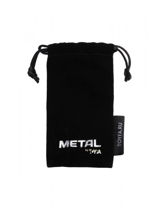 Серебристый двухсторонний карабин TOYFA Metal - ToyFa - купить с доставкой в Кемерово