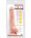 Телесный фаллоимитатор-реалистик Dual Density Dildo - 23 см. - Dream Toys купить с доставкой в интернет-магазине Orgasmix в Кемерово Телесный фаллоимитатор-реалистик Dual Density Dildo - 23 см. - Dream Toys