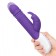 Фиолетовый пульсирующий вибромассажер G-Spot Thrusting Rabbit - 24 см. - Rabbit Essentials купить в Кемерово с доставкой в Orgasmix.ru Фиолетовый пульсирующий вибромассажер G-Spot Thrusting Rabbit - 24 см. - Rabbit Essentials