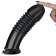 Черная анальная втулка 8 King Sized Anal Bumper - 22,5 см. - Lovetoy