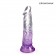 Фиолетовый гибкий фаллоимитатор - 18,5 см. - Erowoman-Eroman купить с доставкой в интернет-магазине Orgasmix в Кемерово Фиолетовый гибкий фаллоимитатор - 18,5 см. - Erowoman-Eroman